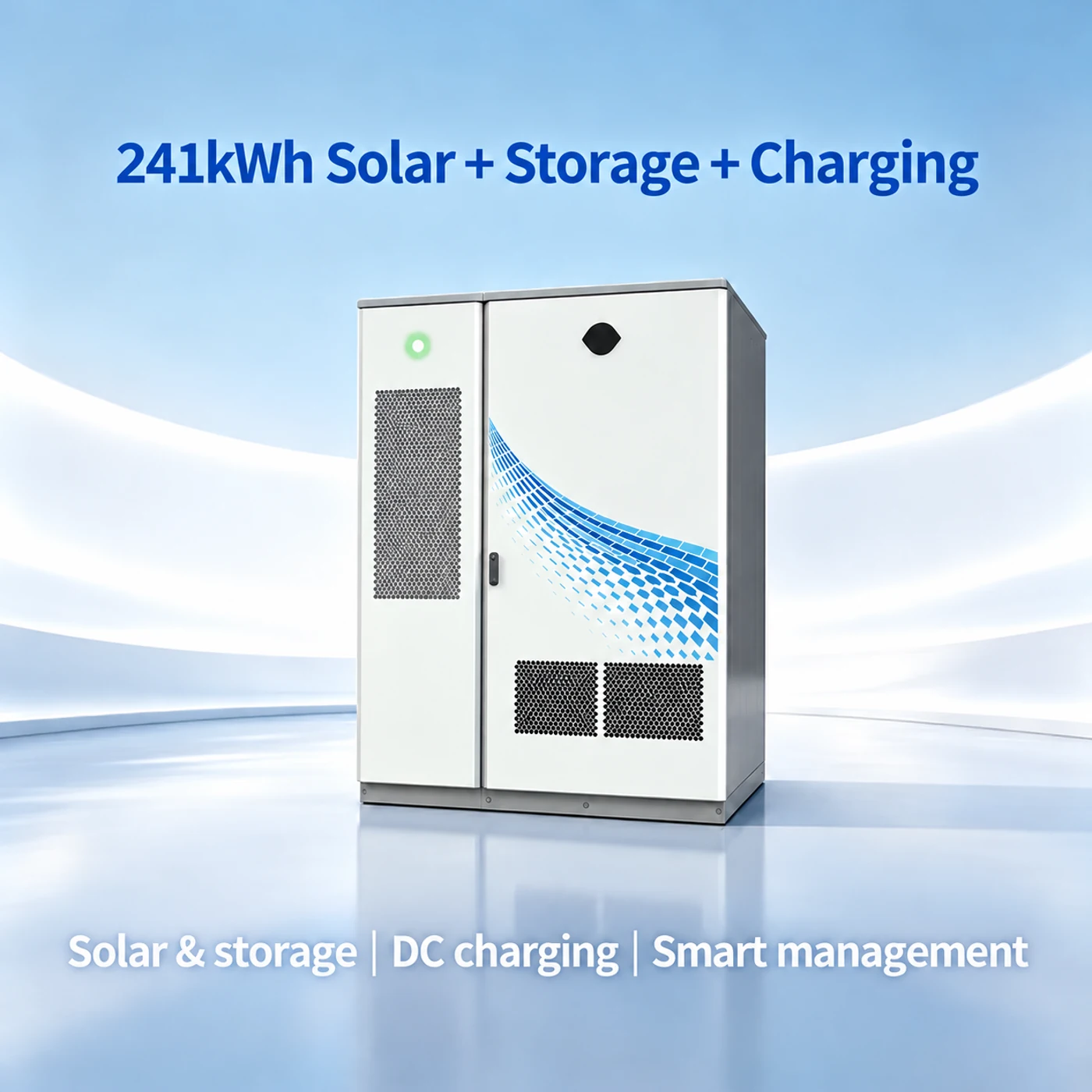241kWh / 120kW Solar Storage Charging System — English product presentation